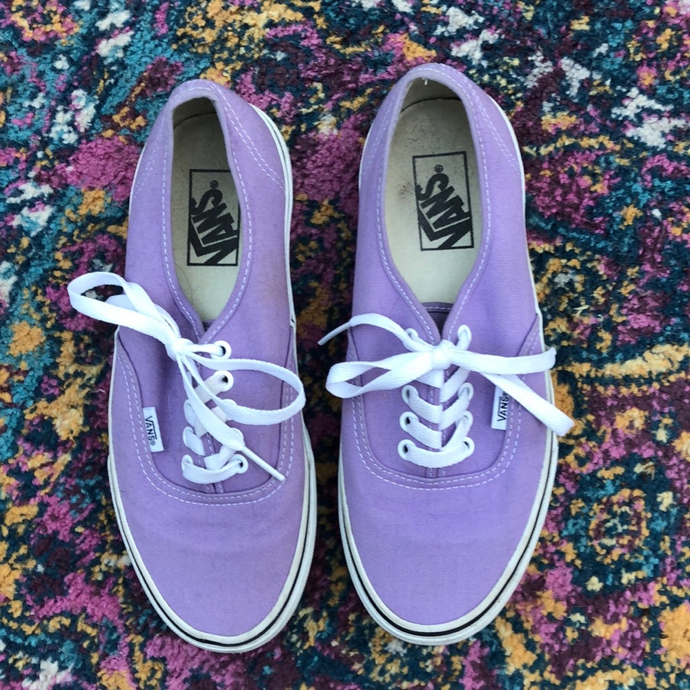 Lilac purple Vans